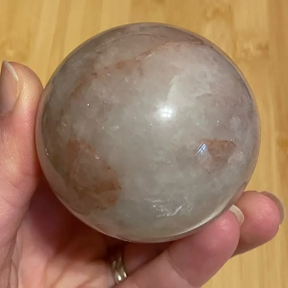 Fire Quartz Sphere #2